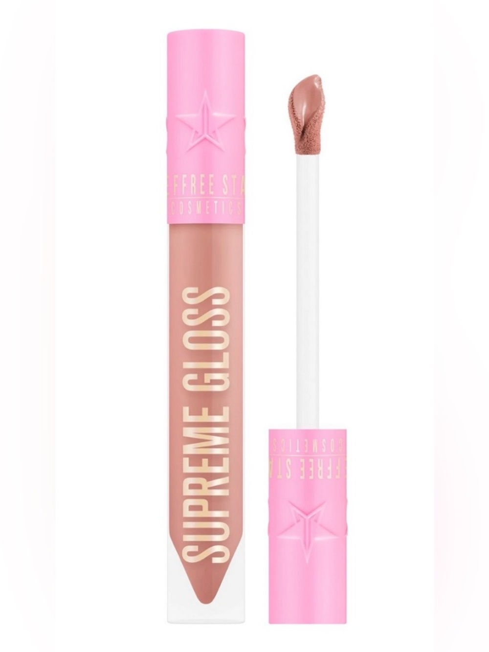 Jeffree Star Supreme Gloss NWT Full Pigment Lip Gloss Mannequin Nude Brown tone